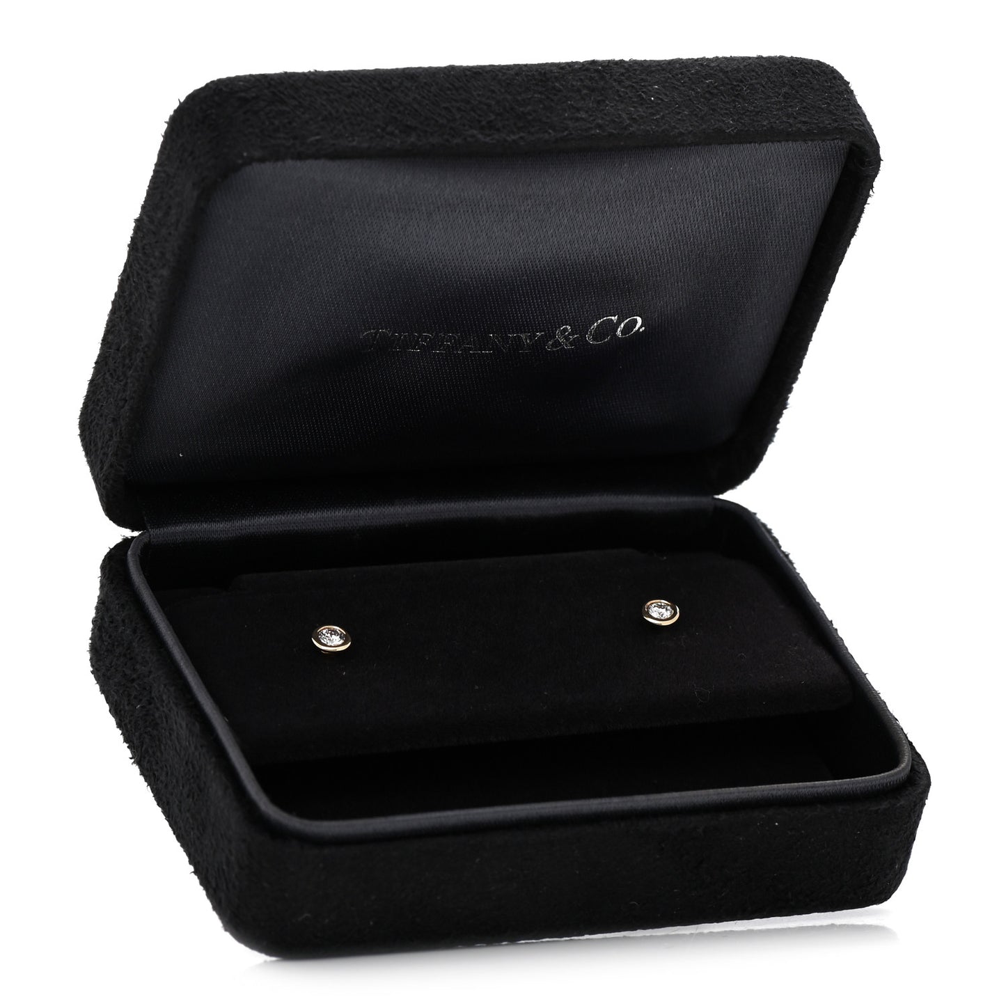 18K Yellow Gold Diamond .16ctw Elsa Peretti Diamonds By The Yard Earrings