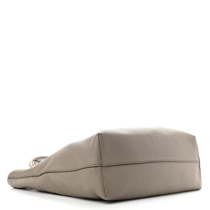 Prada Vitello Daino Zippered Tote Argilla 4 of 12