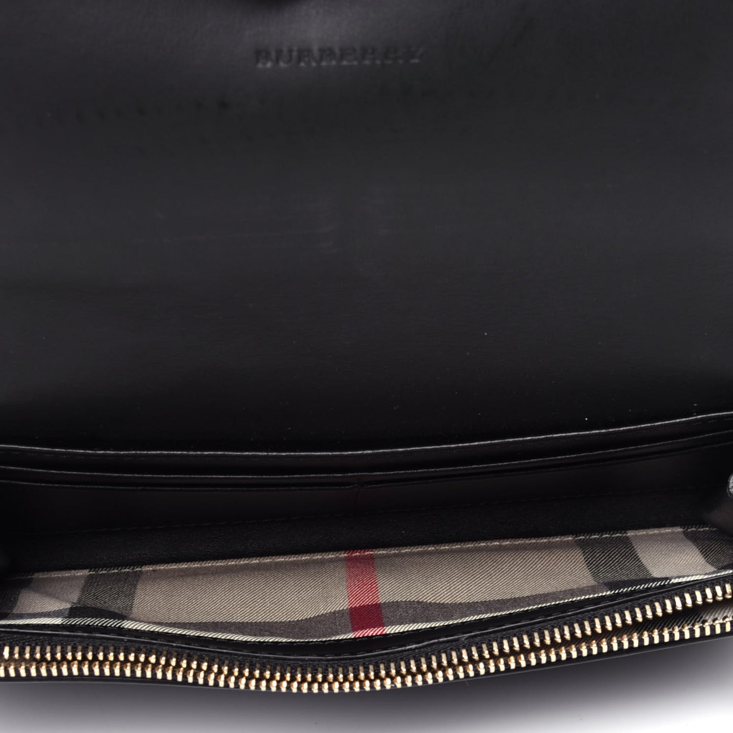 Grain Calfskin Continental Flap Wallet Black