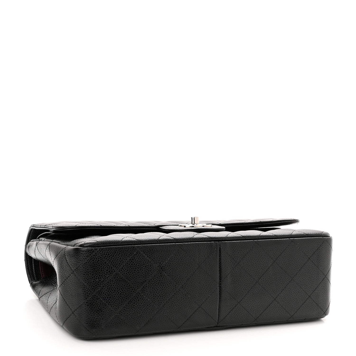 Chanel Caviar Quilted Jumbo Double Flap Black 4 of 11