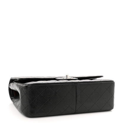 Chanel Caviar Quilted Jumbo Double Flap Black 4 of 11