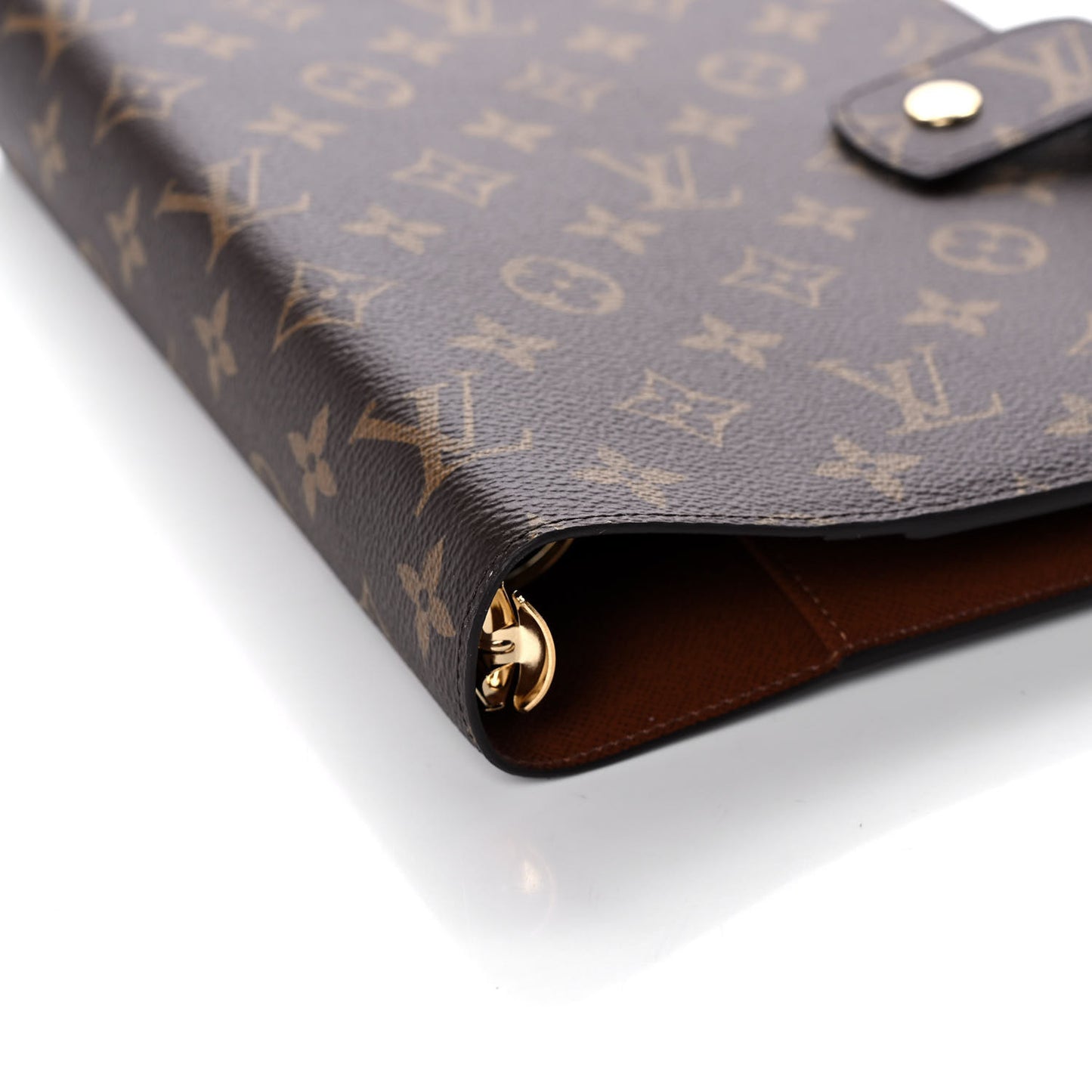 Monogram Large Ring Agenda Cover