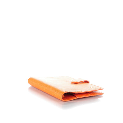 Louis Vuitton Epi Small Ring Agenda Cover Mandarin 4 of 7