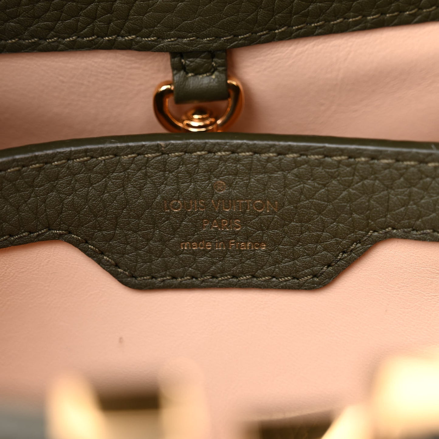Taurillon Flowers Capucines BB Khaki