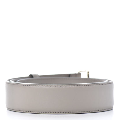 Gucci Moon Calfskin Interlocking G 37mm Belt 85 34 Storm Grey 2 of 6
