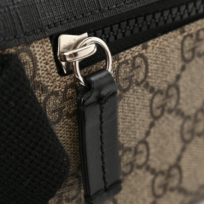 Gucci GG Supreme Monogram Belt Bag Black 12 of 12