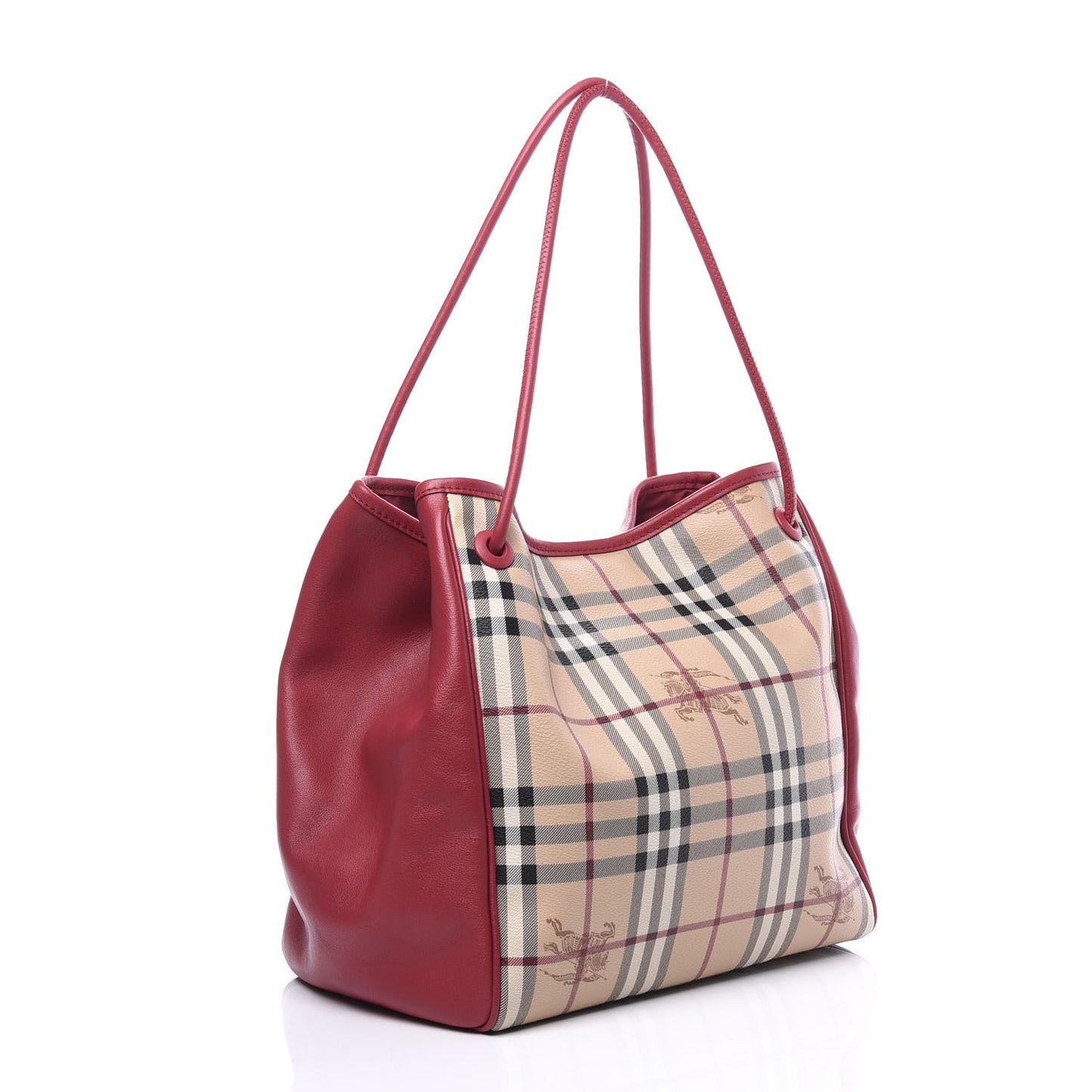Haymarket Check Small Knots Canterbury Tote Pink