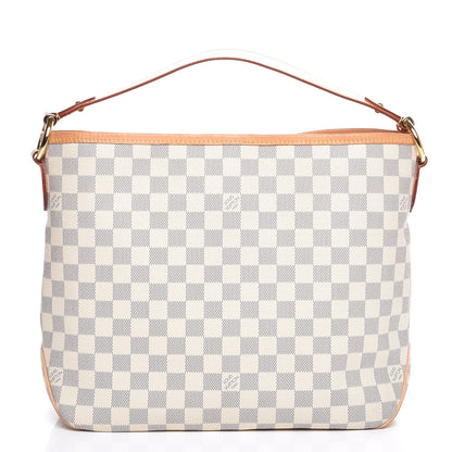 Louis Vuitton Damier Azur Delightful PM Rose Ballerine 1 of 9