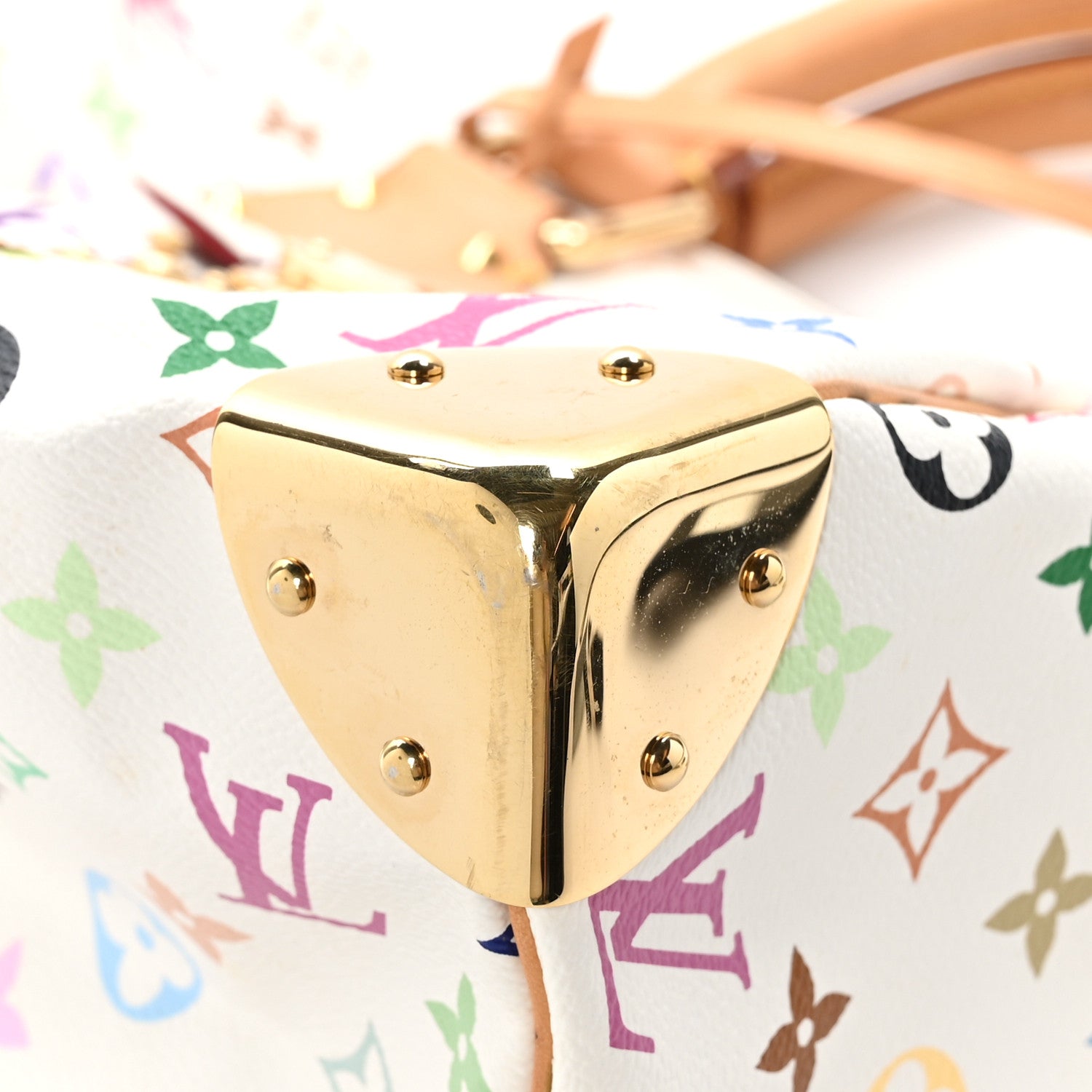 Louis Vuitton Monogram Multicolor Speedy 30 White 9 of 11