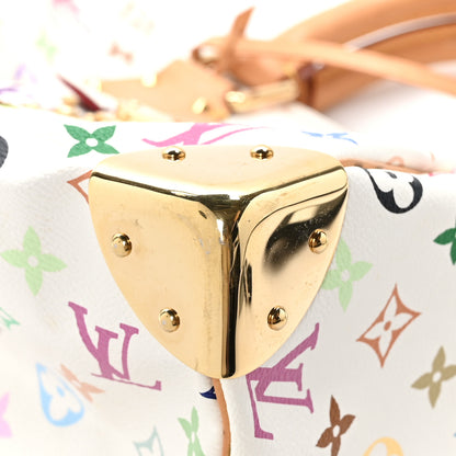 Louis Vuitton Monogram Multicolor Speedy 30 White 9 of 11