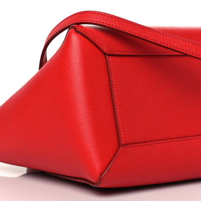 Celine Baby Grained Calfskin Micro Belt Bag Coquelicot 10 of 11