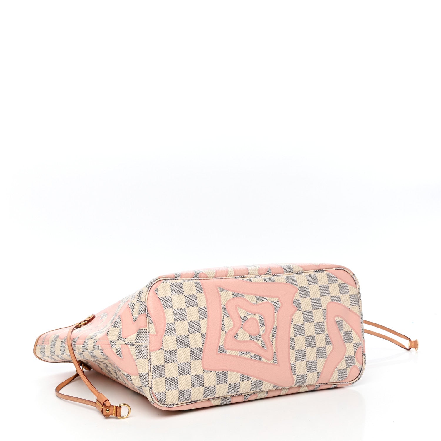 Louis Vuitton Damier Azur Tahitienne Neverfull MM 4 of 11