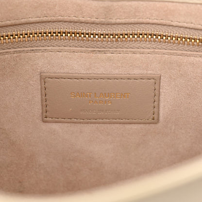 Saint Laurent Smooth Calfskin Le 5 A 7 Hobo Crema Soft 6 of 15