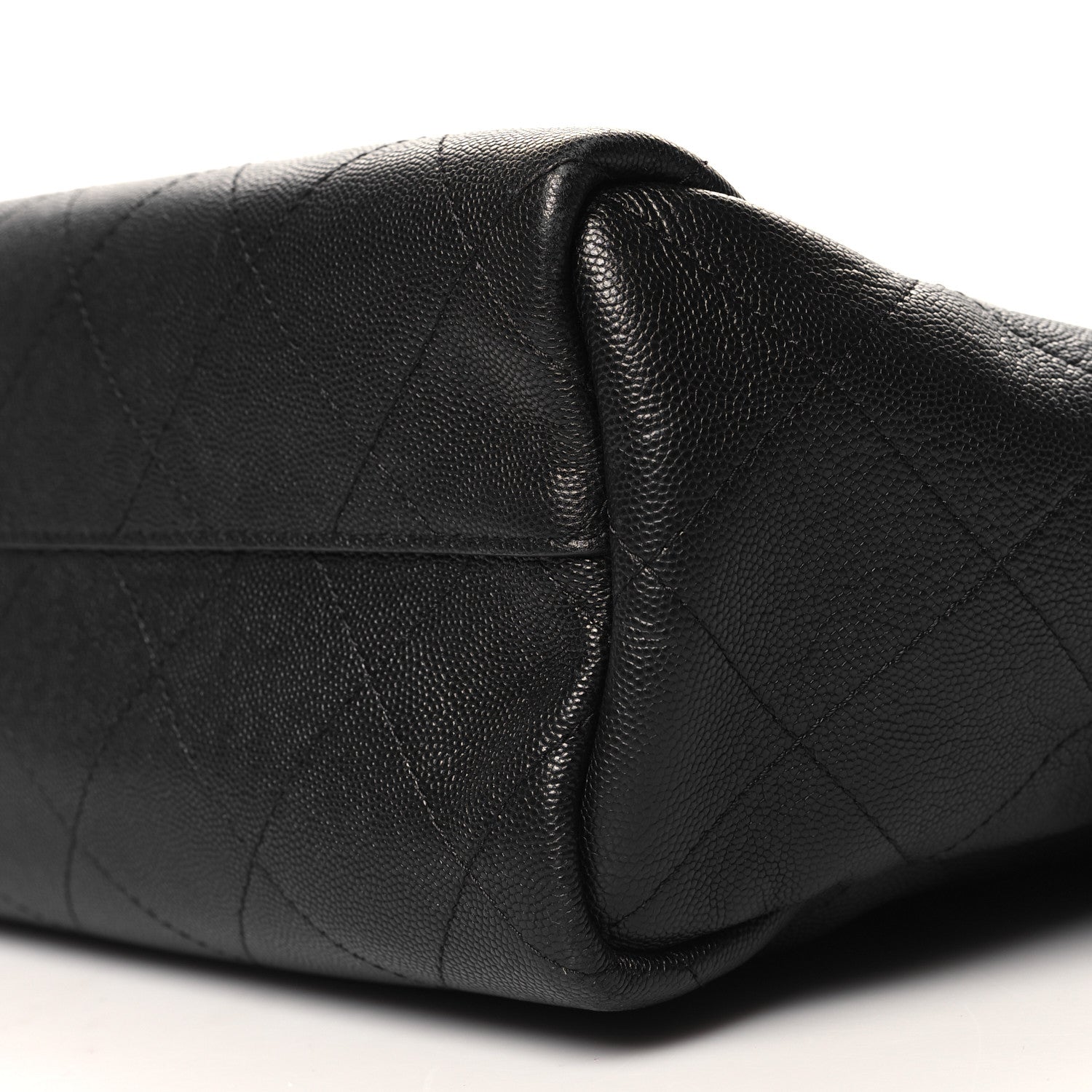 Chanel Caviar Stitched Medium Lady Coco Shopping Tote Black 10 of 11