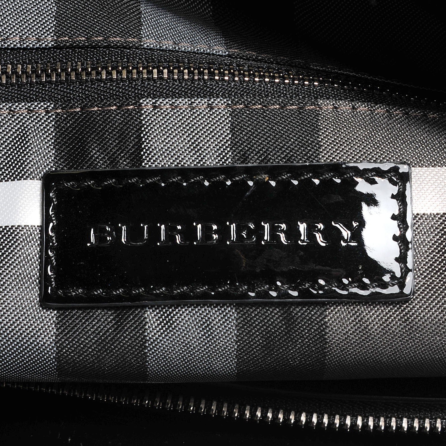 Burberry Patent Quilted Beaton Black 9 of 13
