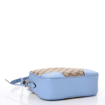 Gucci Monogram Mini Bree Messenger Bag Beige Mineral Blue 4 of 8