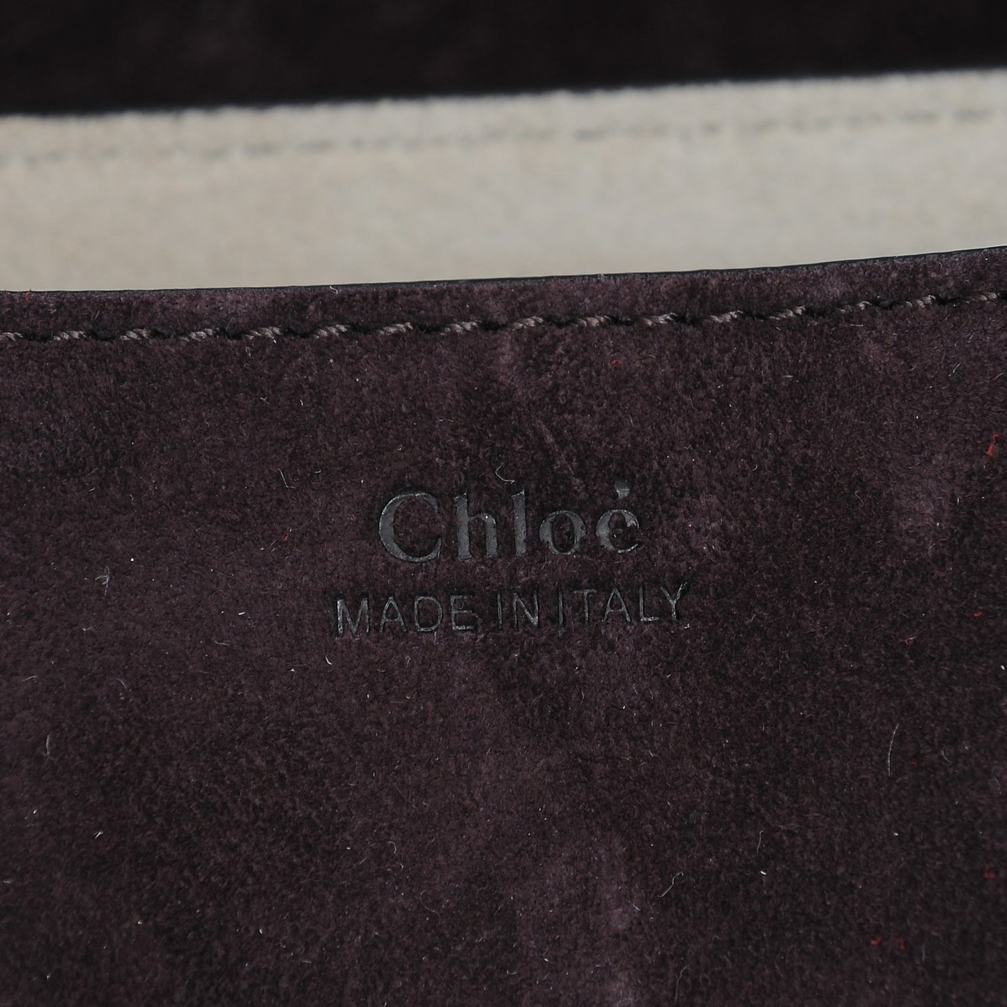Suede Smooth Calfskin Drew Shoulder Bag Carbon Brown