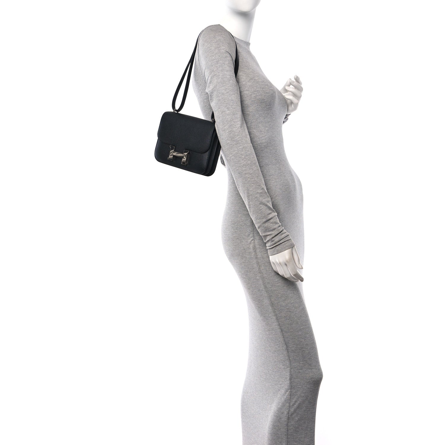 Hermes Epsom Constance 18 Black 2 of 11