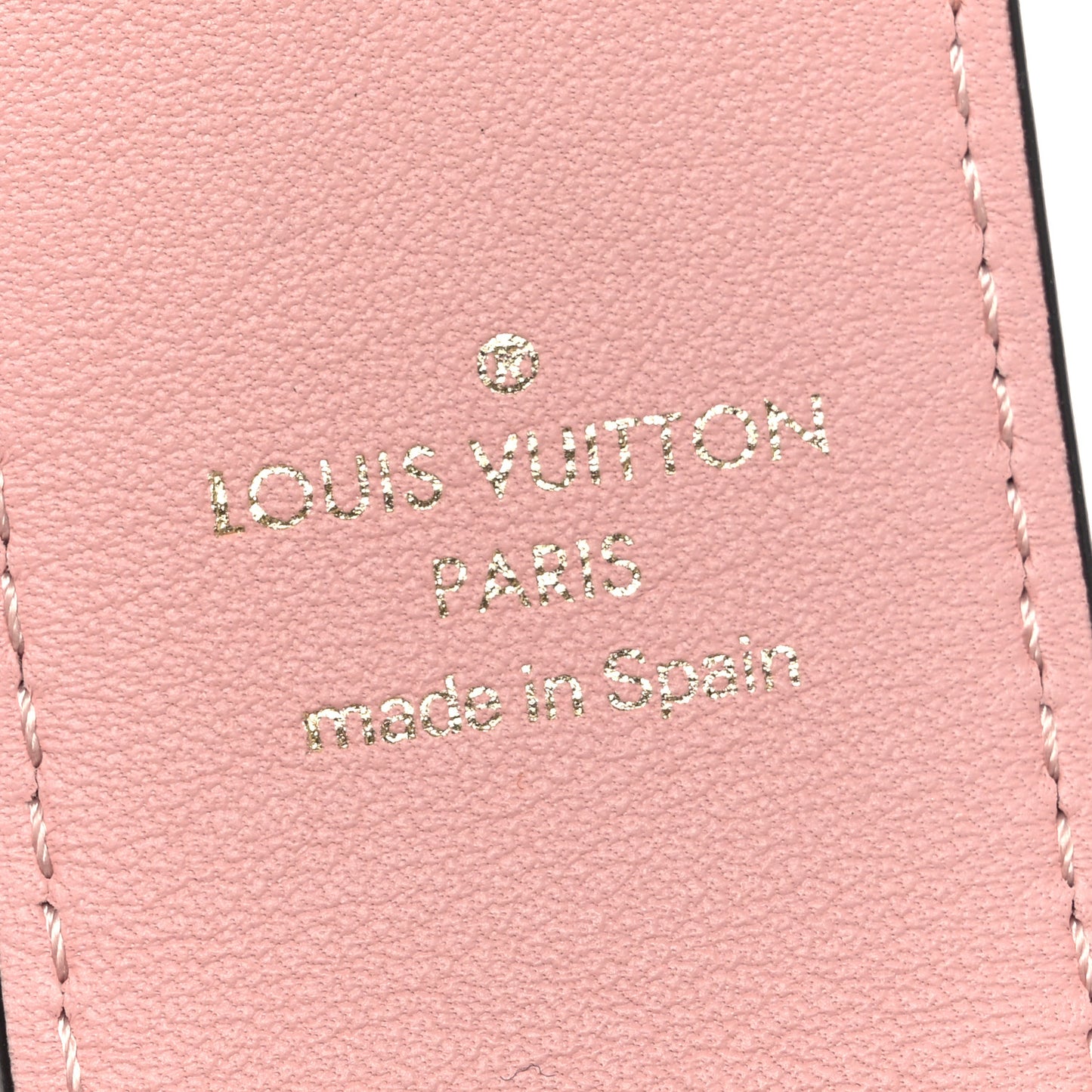 Monogram Bandouliere Shoulder Strap Rose Poudre