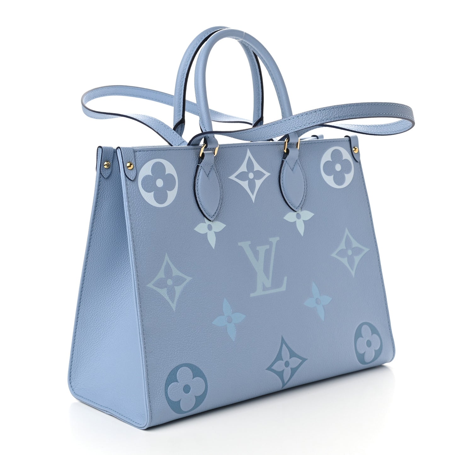 Empreinte Monogram Giant By The Pool Onthego MM Summer Blue