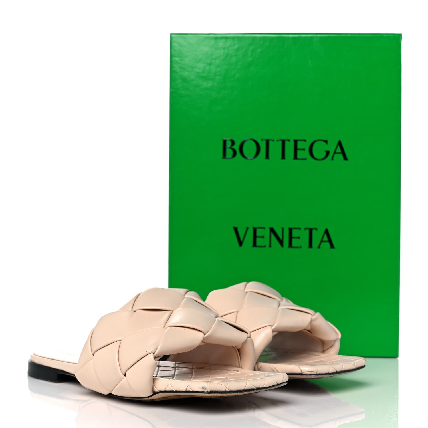 Bottega Veneta Nappa Maxi Intrecciato Lido Flat Sandals 40 Bandage 8 of 8
