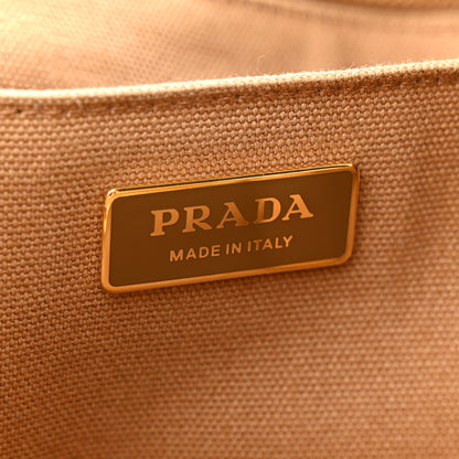Prada Raffia Woven Tote Naturale Caramel 6 of 13