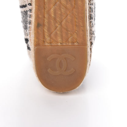 Chanel Fabric Lace Up High Top Espadrilles 37 Multicolor 12 of 15