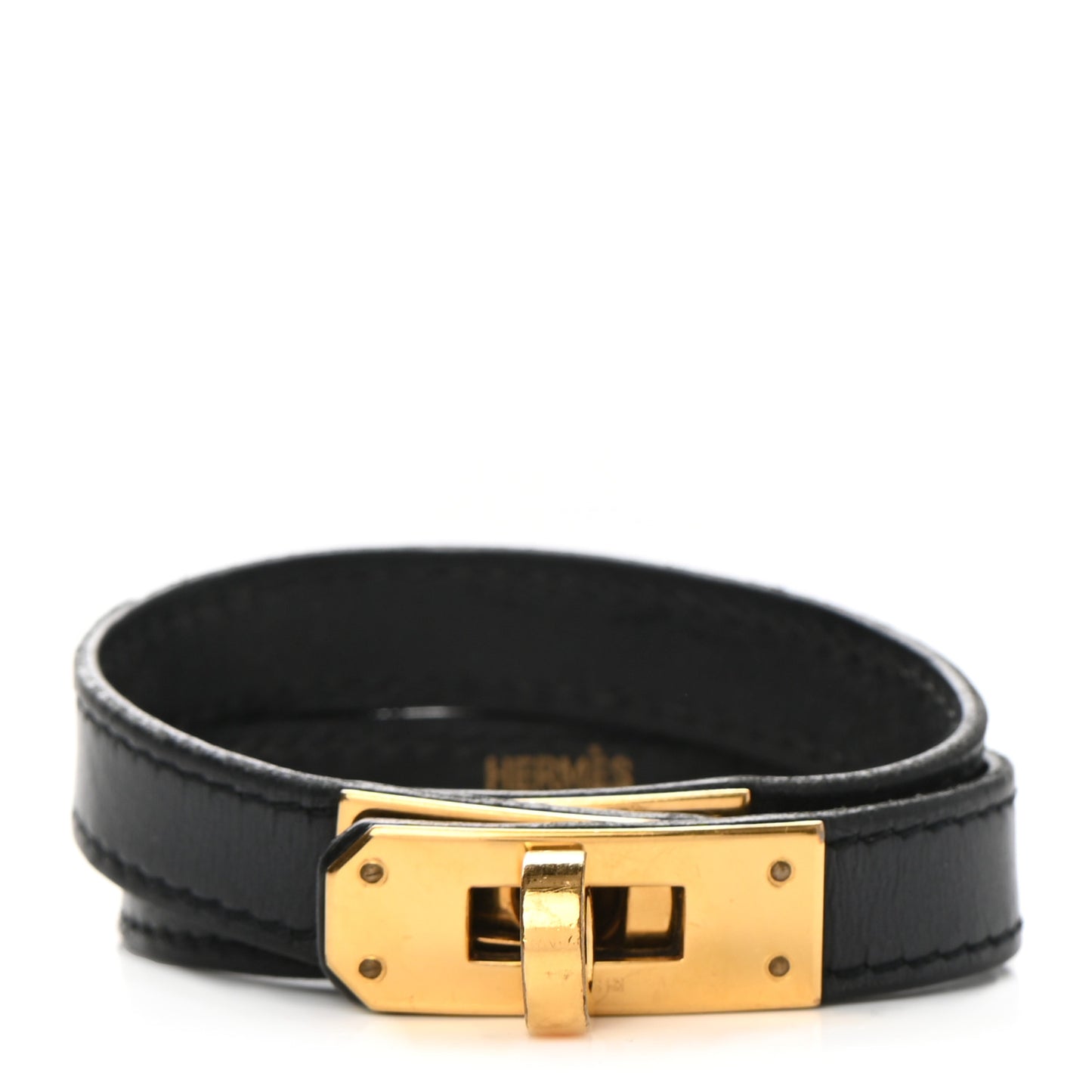 Box Kelly Double Tour Bracelet M Black