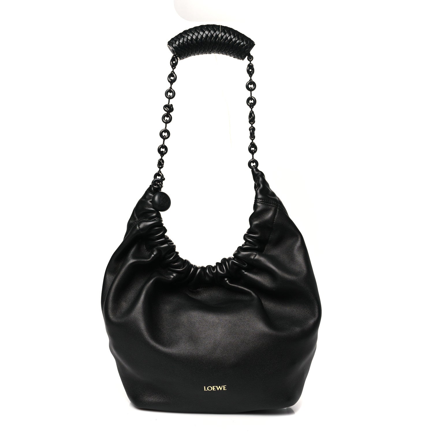 Loewe Mellow Nappa Small Monochrome Squeeze Bag Black 1 of 9