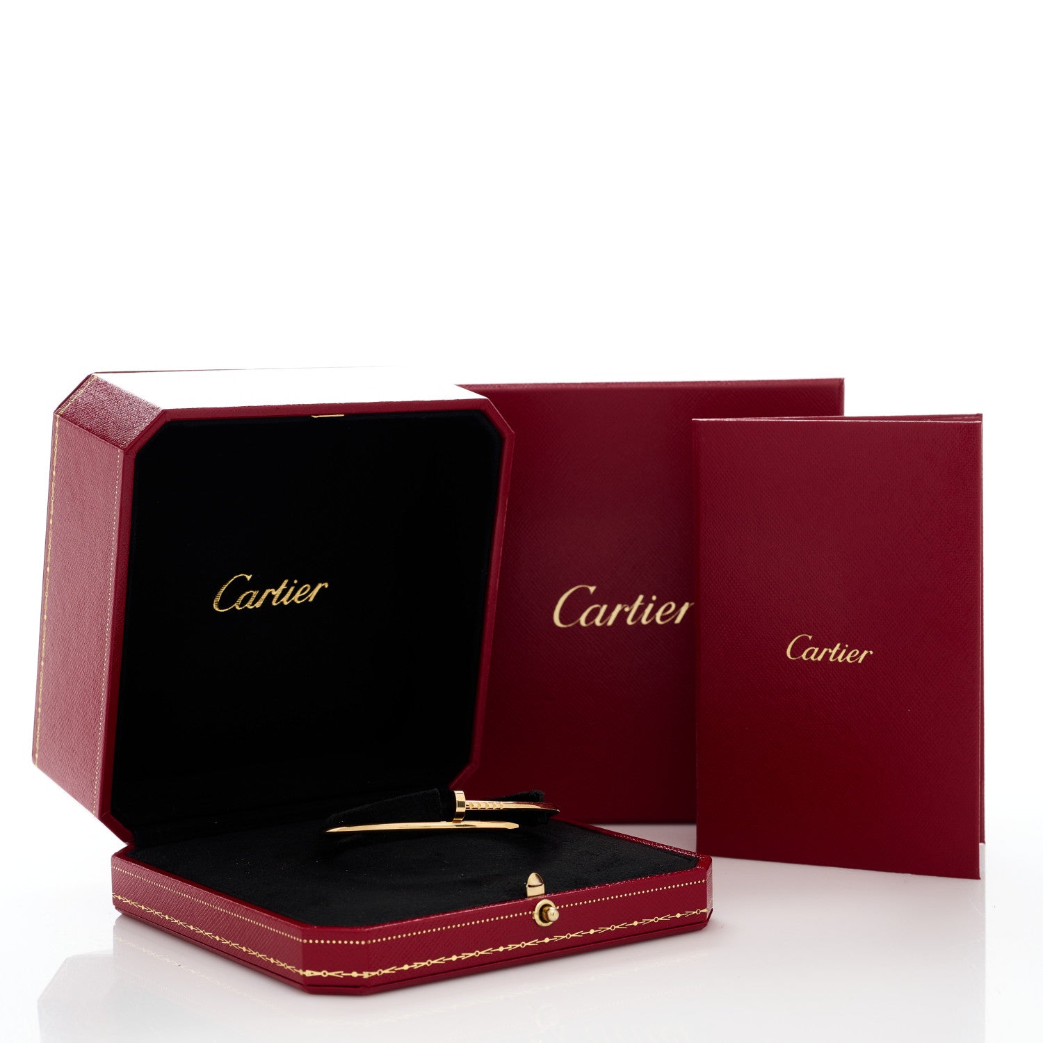 Cartier 18K Yellow Gold Small Juste Un Clou Bracelet 17 4 of 4
