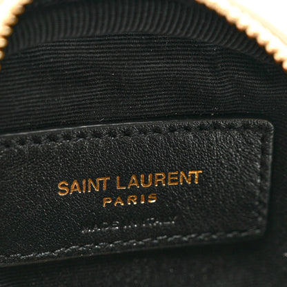 Saint Laurent Lambskin Quilted Lolita Cosmetic Pouch Crema Soft 5 of 6