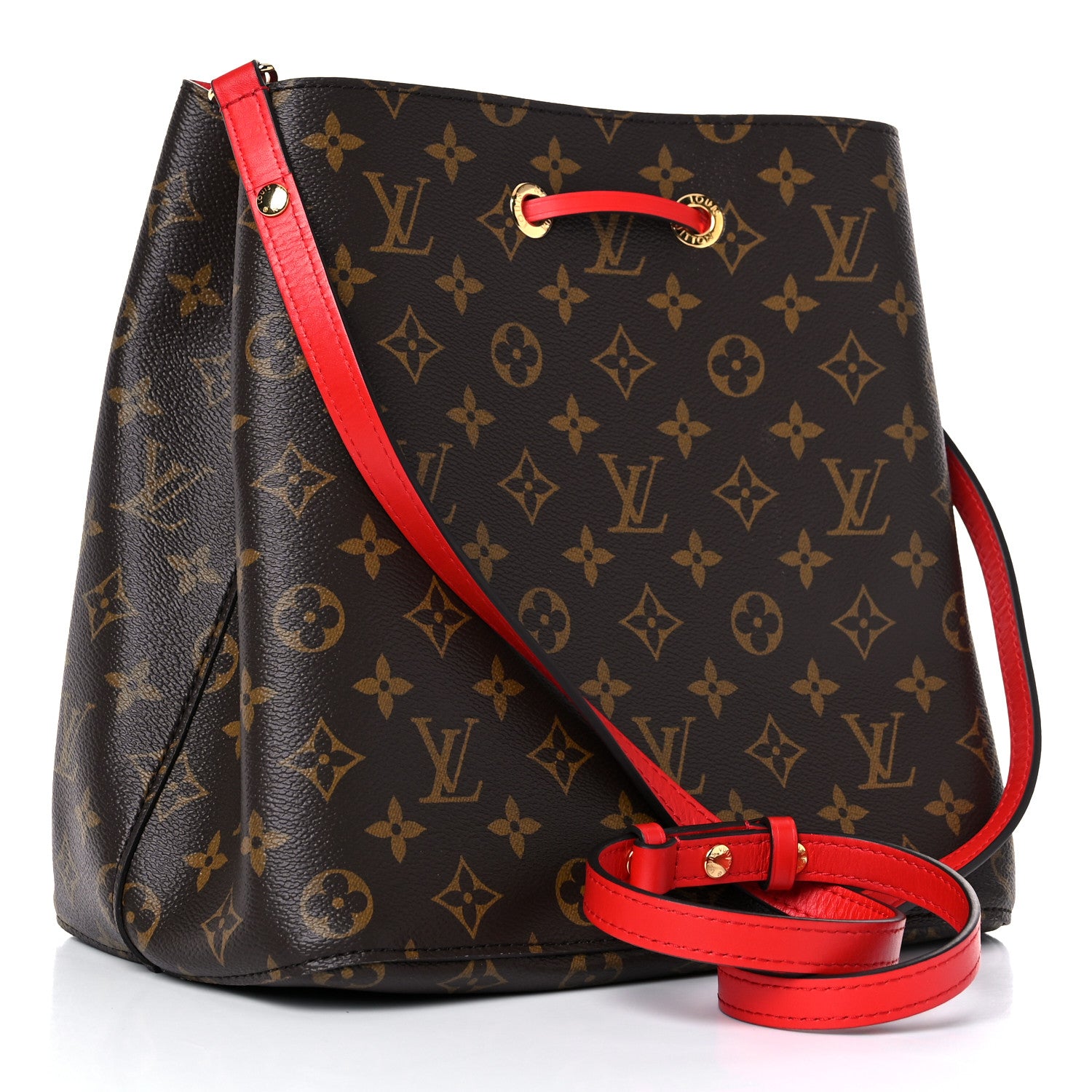 Louis Vuitton Monogram Neonoe MM Coquelicot 3 of 16