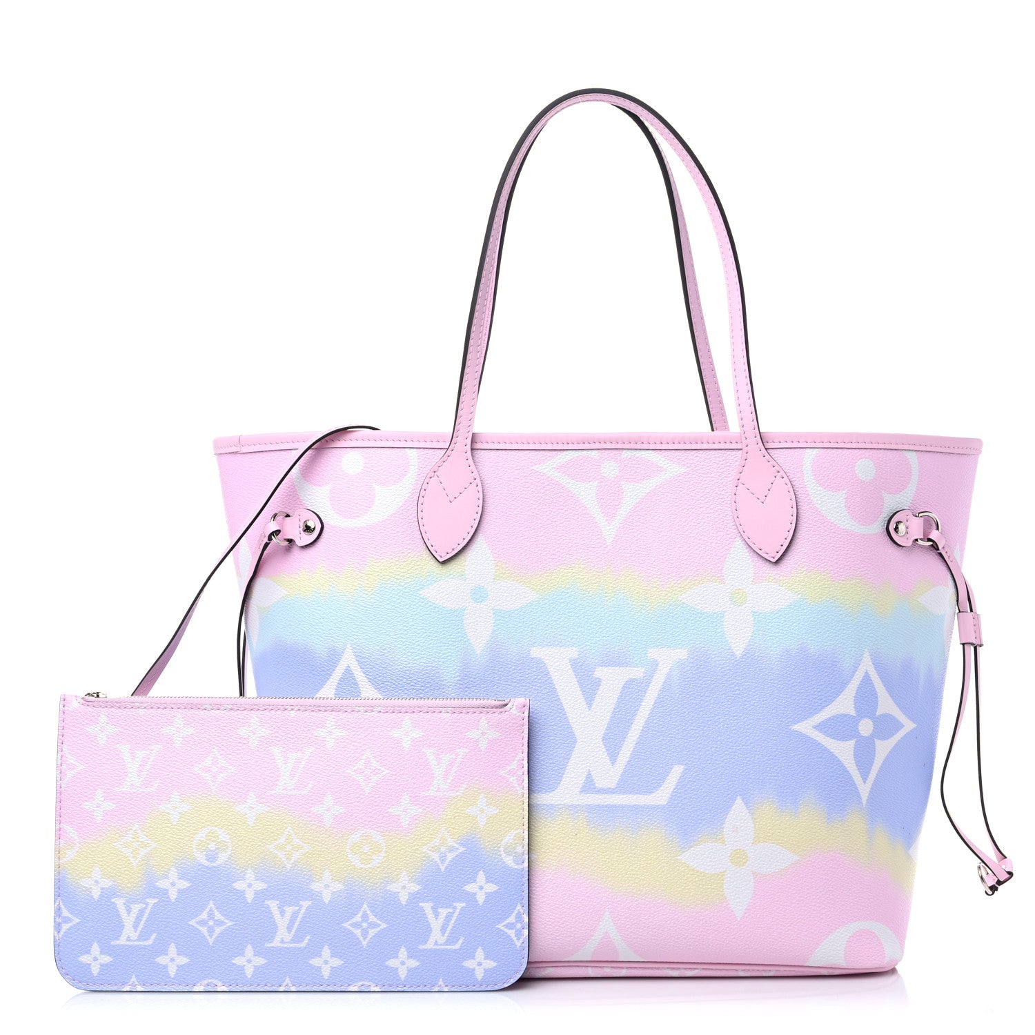 Louis Vuitton Monogram Escale Neverfull MM Pastel 1 of 11