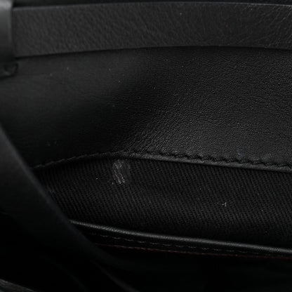 Valentino Garavani Pebbled Calfskin Medium Rockstud Flip Lock Crossbody Bag Black 10 of 11