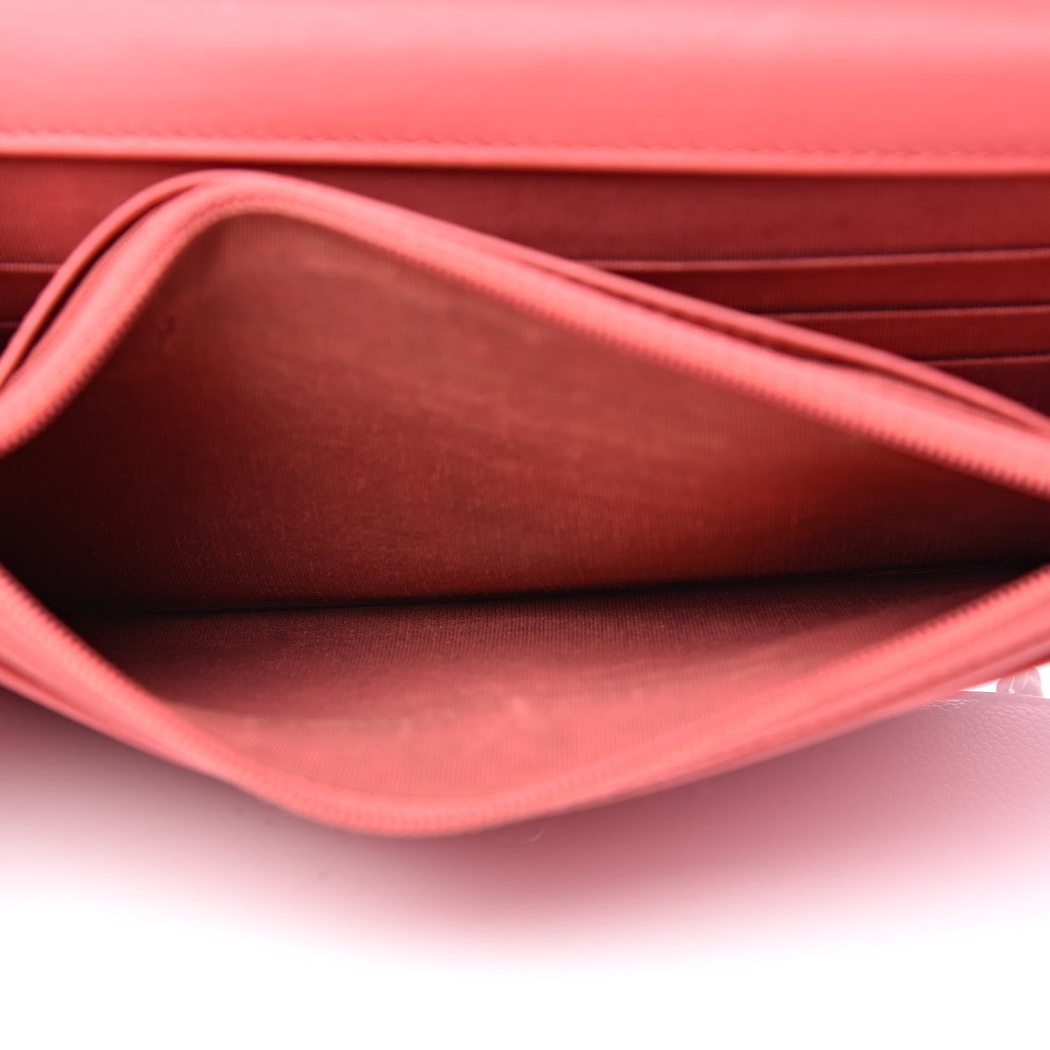 Chanel Caviar Timeless CC Wallet On Chain WOC Pink 16 of 19