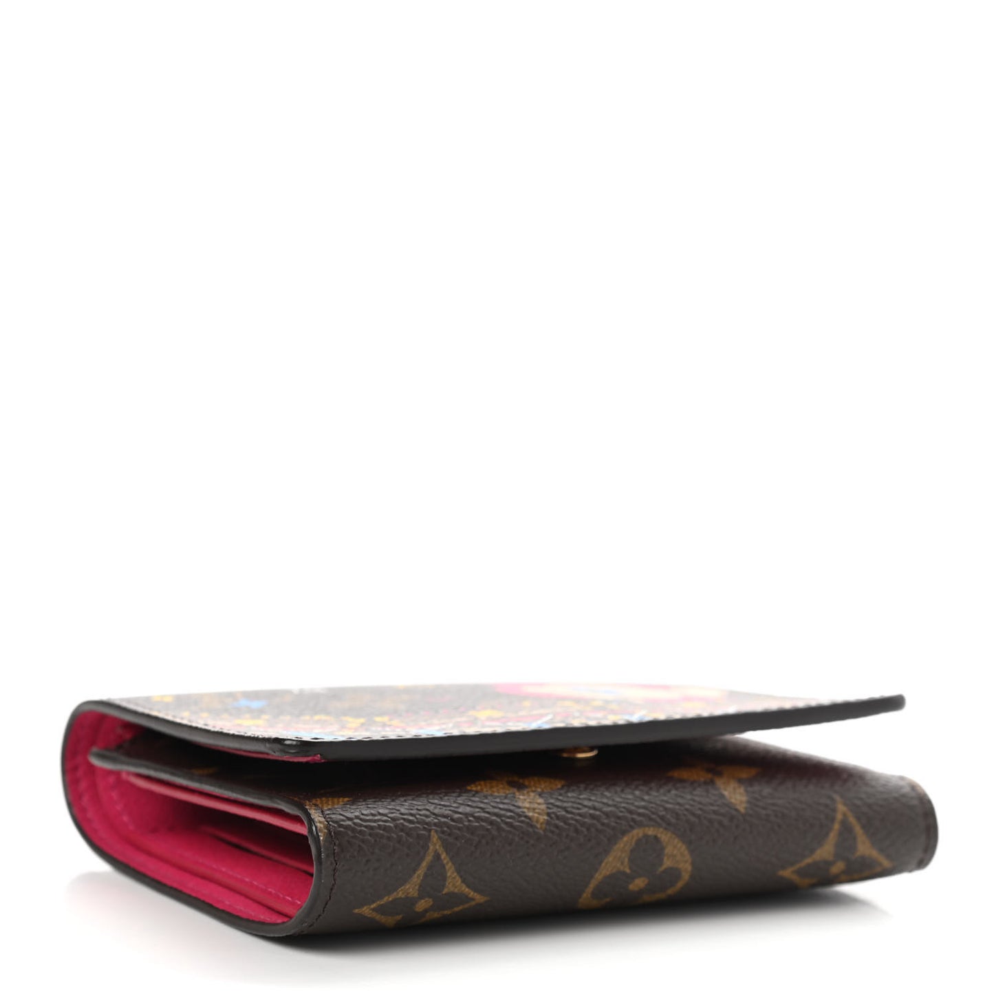 Monogram 2020 Christmas Animation Roller Coaster Victorine Wallet Pivoine