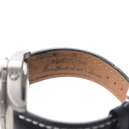 Breitling Titanium Calfskin 44mm Avenger Chronograph M1 Quartz Watch Black E73360 6 of 7