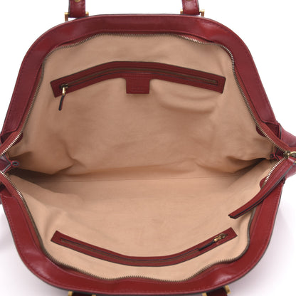 Gucci Calfskin Large Re(Belle) Top Handle Bag Red 5 of 11