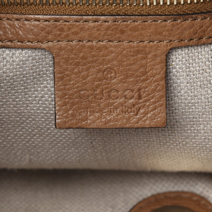 Gucci Monogram Medium Marrakech Hobo Camel 6 of 13