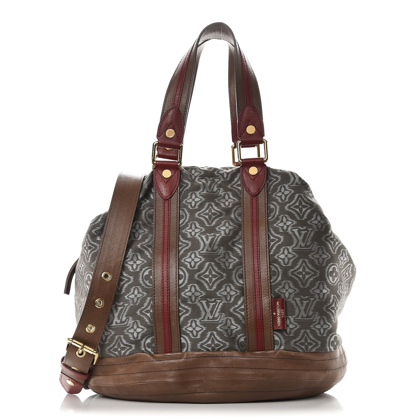 Jacquard Monogram Fabric Aviator Kaki
