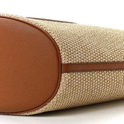 Louis Vuitton Raffia Saint Jacques Tote Caramel 10 of 10