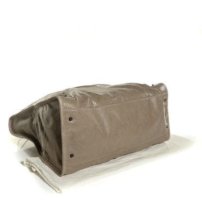 Balenciaga Agneau Classic Hardware Weekender Papyrus 4 of 11