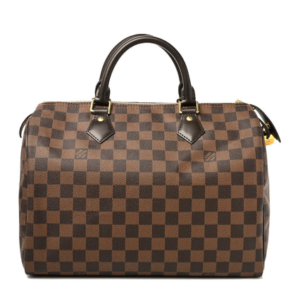 Louis Vuitton Damier Ebene Speedy 30 1 of 10