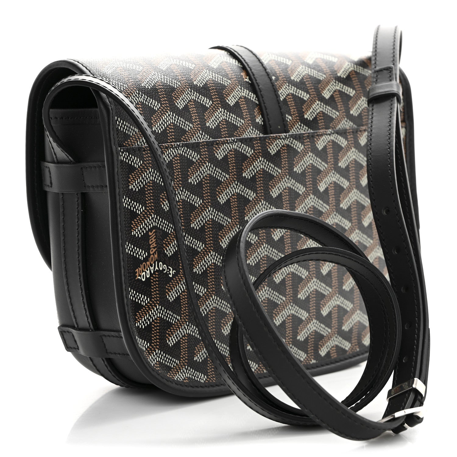 Goyard Goyardine Belvedere II PM Messenger Bag Black 3 of 10