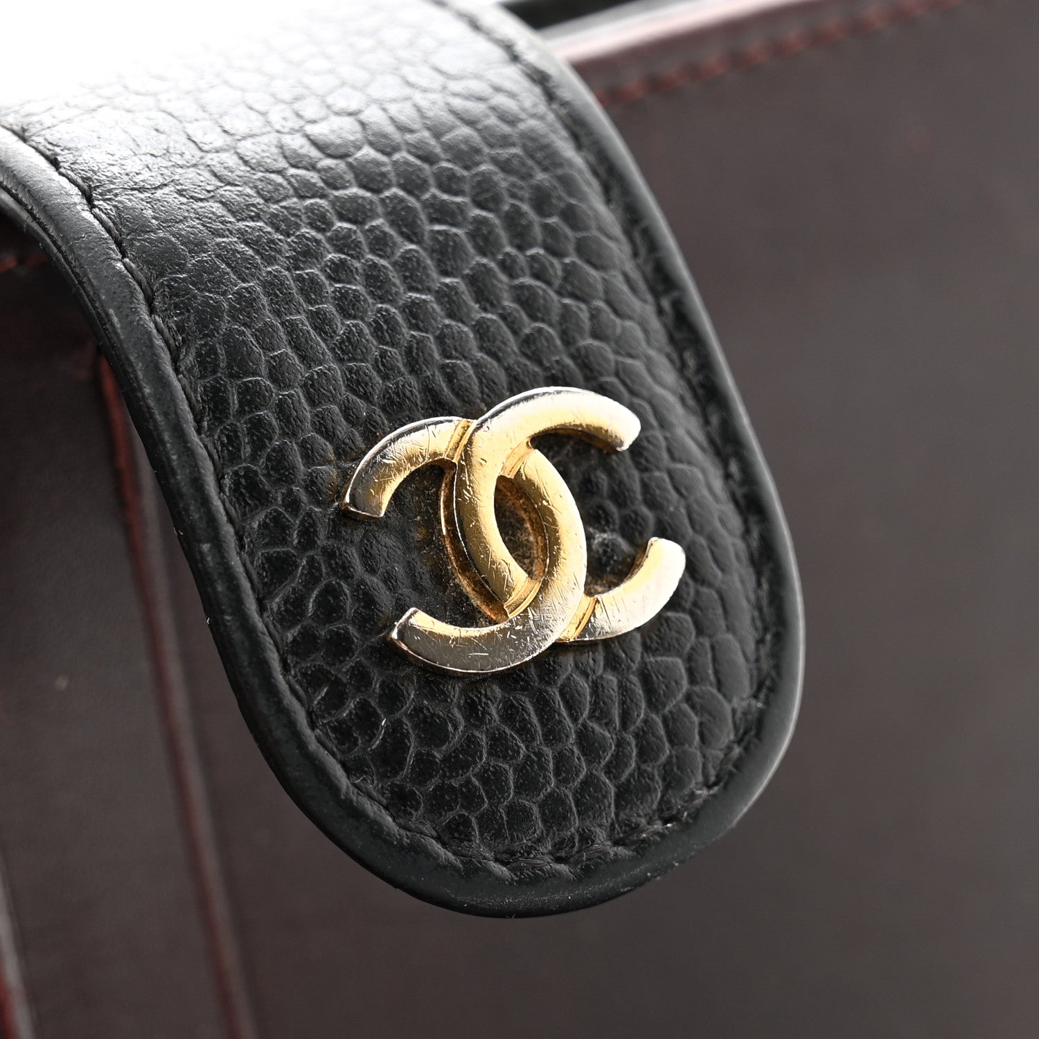 Chanel Caviar Quilted CC French Wallet Black 10 of 12
