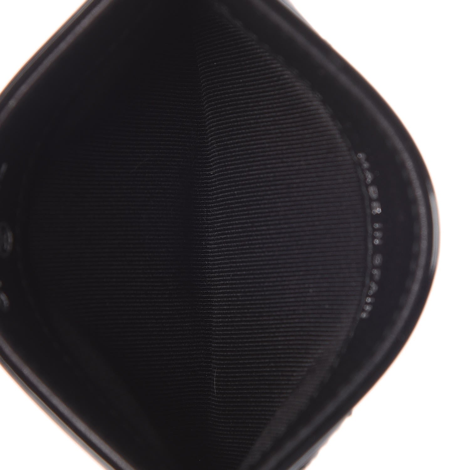 Chanel Patent Calfskin Quilted Card Holder Black 5 of 9