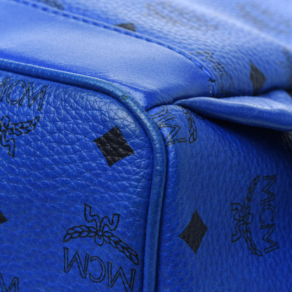 MCM Visetos Medium Sprinkle Stud Stark Backpack Blue 13 of 20