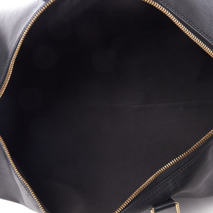 Louis Vuitton Epi Keepall 45 Black 4 of 9