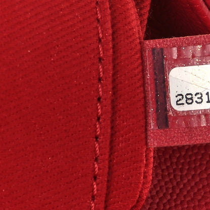 Chanel Caviar Quilted Small Business Affinity Flap Red 6 of 10