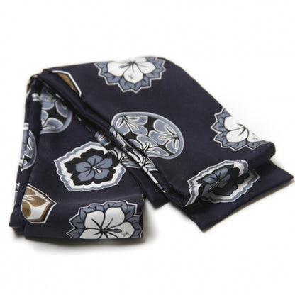 Louis Vuitton Silk Hibiscus Bandeau Blue 4 of 5